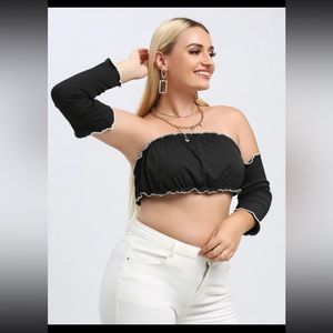 🆕 Plus Solid Stitch Trim Tube With Gloves